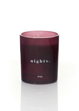 wxy. Nights 7oz Candle - Bourbon & Tobacco Leaf - MMJs Fashion