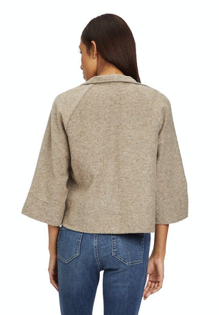 Betty Barclay Short Cropped Jacket Brown - MMJs Fashion