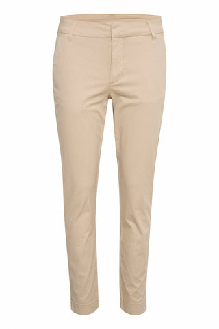 Kaffe Beige Chino Trousers KAmette - MMJs Fashion