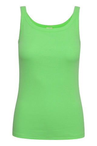 Kaffe Vest Top Lime Green KAcarna - MMJs Fashion