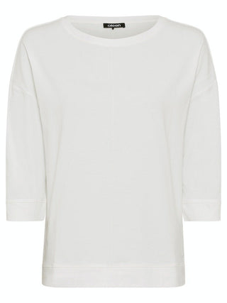 Olsen Ivory Top with 3/4 Sleeves - MMJs Fashion