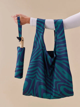 Original Duckhead Umbrella Blue Swirl Pattern - MMJs Fashion